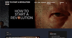 Desktop Screenshot of howtostartarevolutionfilm.com
